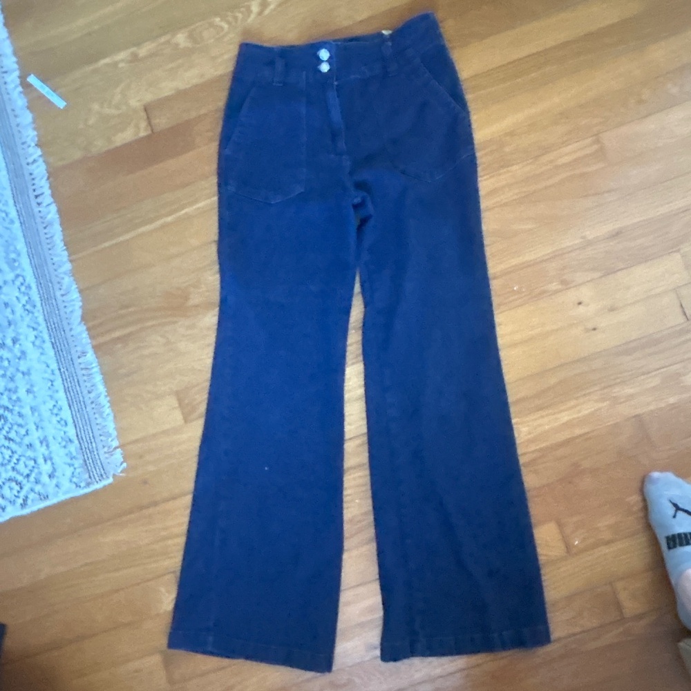 Maeve The Naomi Bootcut dark jeans